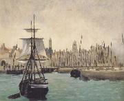 Edouard Manet Le Port de Calais (mk40) oil painting reproduction